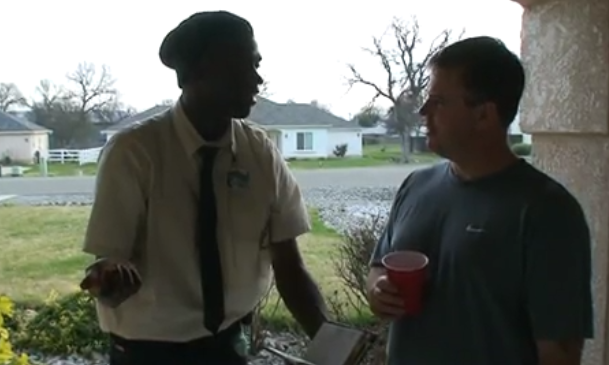 Is this One Of The Best Door-To-Door Salesman Ever!?